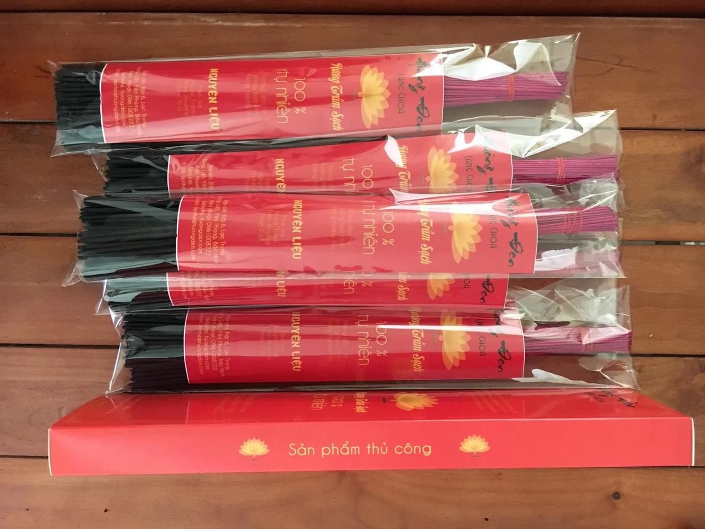 Mua hương thắp cho chung cư, 100% tự nhiên