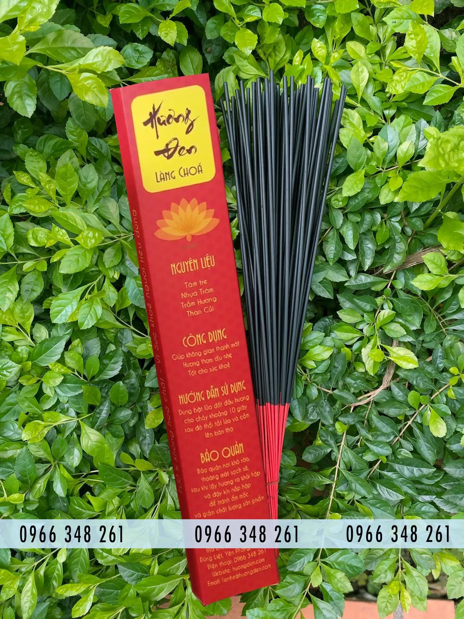 Hương Đen loại 38 Cm với 100 Nén