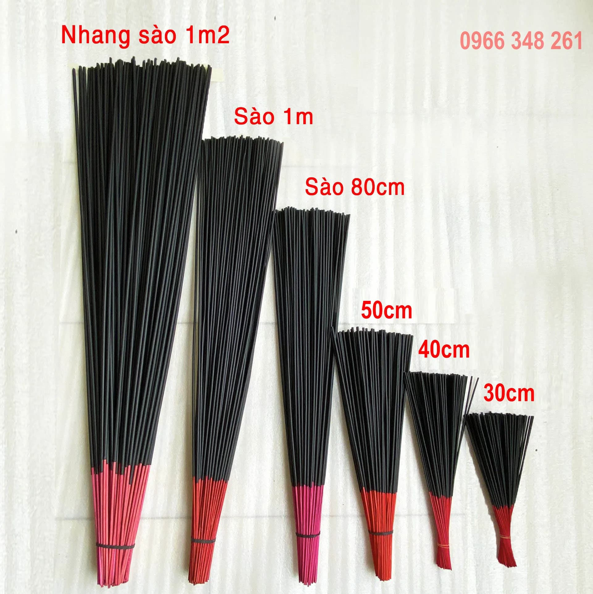 Nhang Sạch 100% từ tự nhiên, không hoá chất